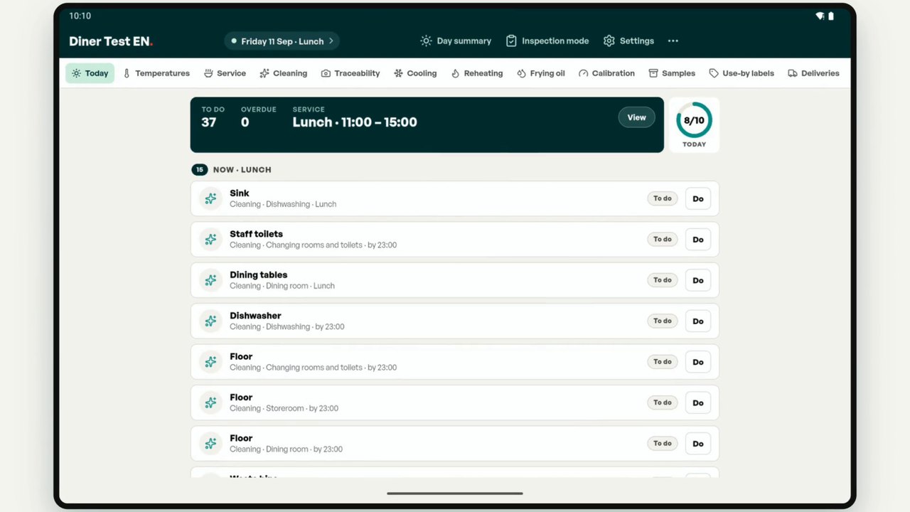 Tracito, the HACCP app on a tablet: the full demo in 7 minutes